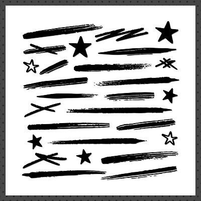 모양 디자인 별 예술 선 백그라운드 패턴 일러스트 회화 미술 그래픽 장식 검은색 표현 붓 낙서 스케치 질감 창작 국내일러스트 AI파일 자연요소 컬러 무늬 문화예술 말하기 파일형식 벡터