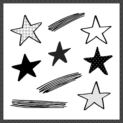 자연요소 컬러 무늬 파일형식 벡터 별 디자인 패턴 백그라운드 흰색 선 체크무늬 물방울무늬 검은색 회색 장식 그래픽 도안 공간 모양 창조 스타일 국내일러스트 일러스트 AI파일 낙서