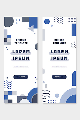 모양 도형 템플릿 문자 디자인 배너 배너템플릿 세로배너 예술 선 컬러 백그라운드 패턴 그래픽 파란색 작업 창작 배너세트 AI파일 무늬 세로 세트 파일형식 벡터