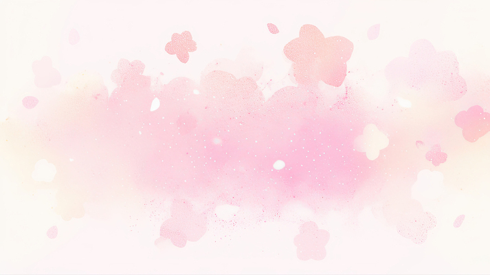 JPG 디자인 꽃 분홍색 컬러 백그라운드 패턴 일러스트 도안 자연 창조 미술 고요 벚꽃 그림 장면 부드러움 흐림 뷰티풀 국내일러스트 AI일러스트 AI콘텐츠 식물 무늬 날씨 문화예술 감각 생태계 파일형식