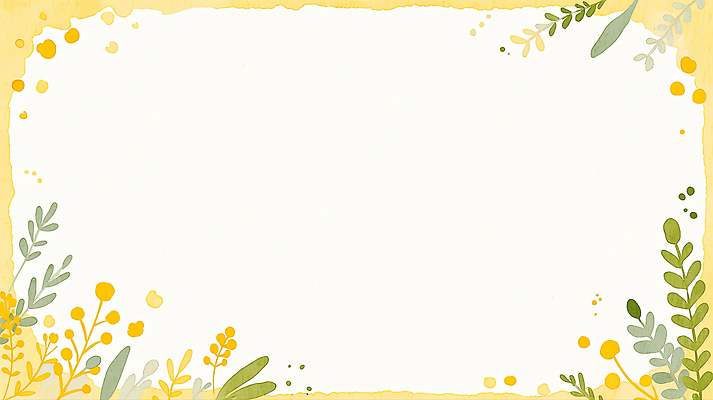 JPG 식물 디자인 꽃 예술 컬러 백그라운드 잎 일러스트 캘리그라피 자연 수채화 그래픽 장식 여름 노란색 개나리 테마 디지털아트 국내일러스트 AI일러스트 AI콘텐츠 계절 생태계 파일형식