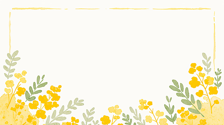 JPG 식물 디자인 꽃 컬러 백그라운드 잎 일러스트 자연 풍경 초록색 여름 노란색 개나리 그림 장면 조화 뷰티풀 평면 국내일러스트 AI일러스트 AI콘텐츠 계절 생태계 파일형식