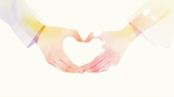 JPG 손 감정 포즈 일러스트 관계 모션 함께함 따뜻함 사랑 사람 믿음 기쁨 모임 하트 표현 연결 이미지 심리 소통 국내일러스트 AI일러스트 AI콘텐츠 모양 컨셉 신체부위 파일형식