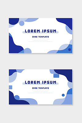 템플릿 컬러 무늬 카드 파일형식 벡터 디자인 파란색 흰색 그래픽 백그라운드 제목 문자 모양 추상 패턴 창의성 디지털 예술 레이아웃 AI파일 프레임 세트 카드템플릿 이미지템플릿