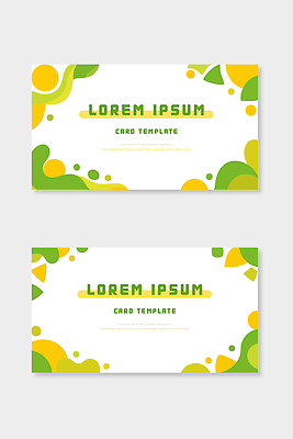 모양 도형 디자인 예술 컬러 백그라운드 패턴 일러스트 텍스트 그래픽 초록색 노란색 견본 카드 모던 예시 인쇄물 창작 국내일러스트 AI파일 무늬 파일형식 벡터