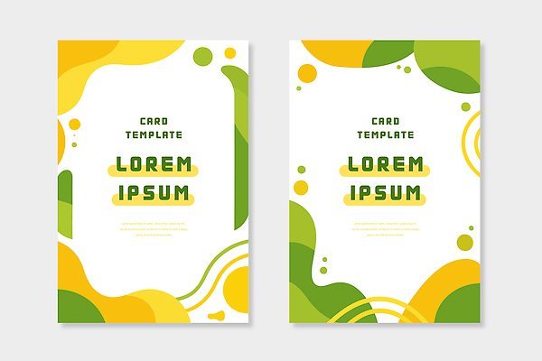 모양 디자인 포스터 예술 컬러 백그라운드 패턴 일러스트 비즈니스 추상 그래픽 초록색 노란색 카드 인쇄물 프로젝트 미니멀 국내일러스트 AI파일 무늬 파일형식 벡터