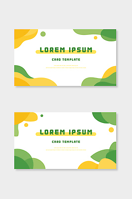 모양 도형 디자인 백그라운드 패턴 일러스트 텍스트 그래픽 초록색 노란색 블록 도구 카드 모던 심플 예시 스타일 국내일러스트 AI파일 컬러 무늬 파일형식 벡터