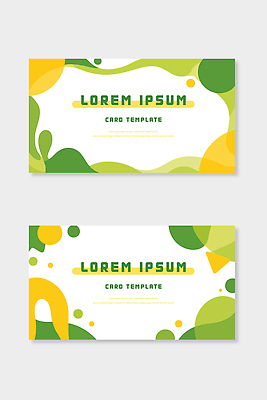 모양 디자인 컬러 백그라운드 스티커 패턴 일러스트 텍스트 그래픽 초록색 노란색 디지털 카드 배열 레이아웃 기하학 콘텐츠 표기 국내일러스트 AI파일 무늬 기록 파일형식 벡터