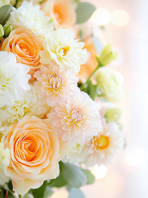 JPG 식물 편집이미지 꽃 컬러 꽃다발 부케 백그라운드 자연 생명 국화 장식 인테리어 장미 봄 보케 부드러움 조화 뷰티풀 편집실사 AI컴퓨터그래픽 AI콘텐츠 디자인 계절 감각 CG 생태계 파일형식