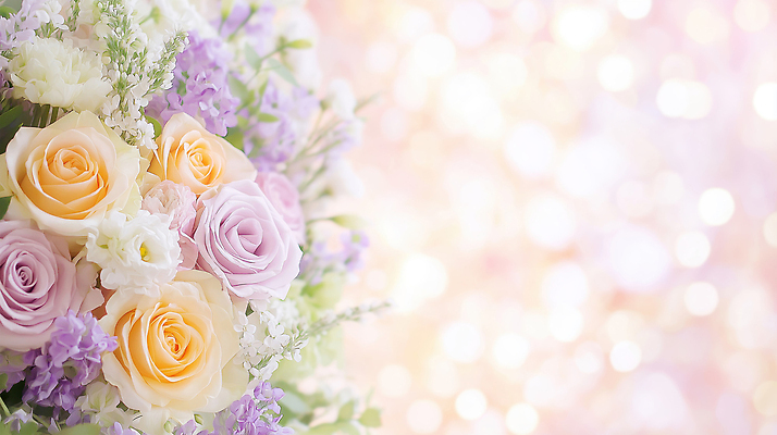 JPG 식물 편집이미지 꽃 컬러 꽃다발 부케 자연 조명 미소 장식 장미 봄 분위기 보케 부드러움 조화 뷰티풀 순간 편집실사 AI컴퓨터그래픽 AI콘텐츠 계절 컨셉 표정 감각 CG 생태계 파일형식