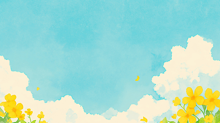 JPG 식물 꽃 백그라운드 일러스트 자연 하늘 생명 풍경 잔디 초원 일상 여름 파란색 햇빛 태양 봄 신선 편안함 뷰티풀 카피스페이스 국내일러스트 AI일러스트 AI콘텐츠 자연요소 계절 컬러 라이프 공백 감각 생태계 파일형식