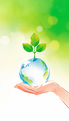 JPG 식물 손 지구 일러스트 모션 자연 생명 사랑 새싹 자연보호 환경 희망 성장 땅 소중 환경보전 에코 친환경 생태계 지구촌 공존 국내일러스트 AI일러스트 AI콘텐츠 감정 컨셉 신체부위 보호 사회이슈 파일형식