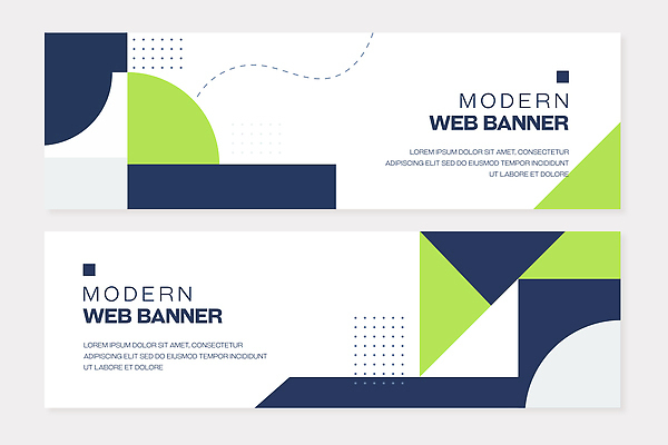 모양 템플릿 디자인 배너 배너템플릿 가로배너 컬러 그래픽 웹 정보 체험 모던 전달 심플 조합 배너세트 사용자 AI파일 컨셉 인터넷 가로 세트 파일형식 벡터