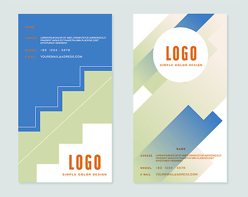 모양 템플릿 디자인 컬러 비즈니스 텍스트 명함 커뮤니케이션 그래픽 초록색 파란색 심볼 대칭 이미지템플릿 AI파일 파일형식 벡터