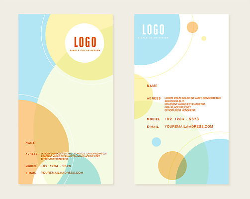 모양 템플릿 디자인 컬러 백그라운드 패턴 비즈니스 명함 그래픽 정보 표현 원형 심볼 상업 연락처 이미지템플릿 AI파일 도형 무늬 파일형식 벡터