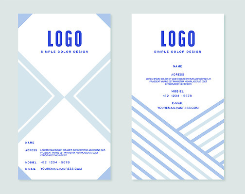 템플릿 디자인 선 컬러 명함 그래픽 파란색 정보 심볼 레이아웃 개인정보 연락처 이미지템플릿 AI파일 파일형식 벡터