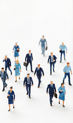 JPG 모델 편집이미지 옷 여자 남자 인형 비즈니스 회의 거리 직장 사람 사무실 모형 걷기 미니어처 직장인 그룹 편집실사 AI컴퓨터그래픽 AI콘텐츠 직업 회사 모션 CG 파일형식