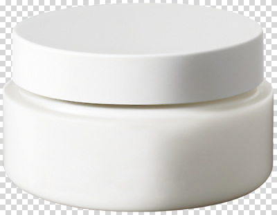 편집이미지 포장 탁자 뷰티 화장품 뚜껑 흰색 상품 플라스틱 크림 스킨케어 PNG 평평한 컬러 가구 컨셉 재질 파일형식