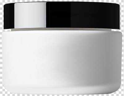 편집이미지 디자인 포장 뷰티 검은색 화장품 뚜껑 흰색 미용용품 상품 플라스틱 크림 스킨케어 PNG 아이템 컬러 재질 오브젝트 파일형식