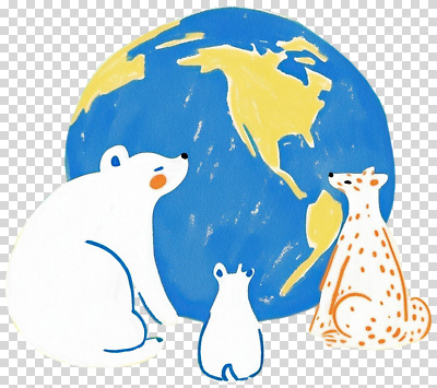 동물 편집이미지 지구 곰 자연 환경 북극 대륙 그림 생태계 북극곰 PNG 동물그림 포유류 극지방 파일형식 지역