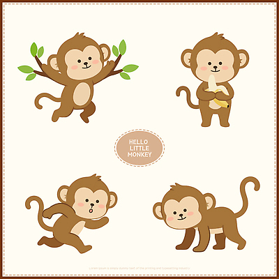 나무 동물 디자인 컬러 패턴 일러스트 장난 모션 바나나 서기 친구 달리기 귀여움 나뭇가지 원숭이 즐거움 원숭이캐릭터 놀기 아기원숭이 일러캐릭터 AI파일 식물 캐릭터 감정 새끼 동물캐릭터 컨셉 무늬 과일 포유류 관계 파일형식 벡터