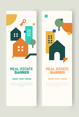 나무 템플릿 디자인 배너 배너템플릿 컬러 부동산 주택 실내 야외 건물 그래픽 표현 키_신체 스타일 AI파일 식물 건축물 신체 내부 재산 파일형식 벡터