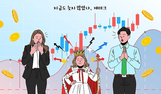 일러스트 비즈니스 통계 그래프 왕관 두명 금융 경제 놀람 거래 역사 변화 시장 주식 하락 재테크 기회 투자 상승 전략 투자자 국내일러스트 AI파일 감정 컨셉 표정 사람 파일형식 벡터