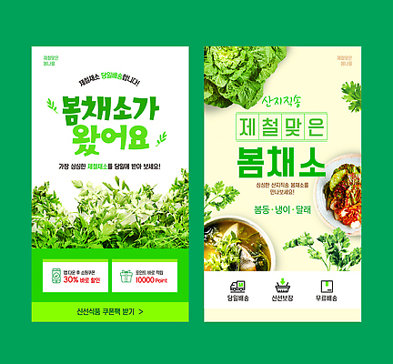 편집이미지 채소 안내 요리 식당 식사 봄 샐러드 메뉴 나물 레시피 매운탕 겉절이 냉이 달래 봄나물 제철 봄동 이미지편집 AI파일 계절 음식 김치 상점 탕 파일형식 벡터