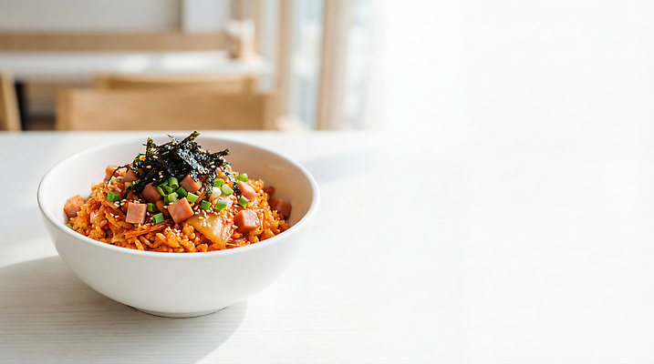 JPG 편집이미지 그릇 한식 음식 재료 탁자 밥 디저트 요리 식사 저녁 김 위치 볶음밥 점심 파 김치볶음밥 편집실사 AI포토 AI콘텐츠 식기 가구 채소 해조류 야간 CG 파일형식