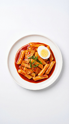 JPG 편집이미지 한식 음식 한국 요리 계란 식사 전통음식 고추장 떡볶이 매움 길거리음식 편집실사 AI포토 AI콘텐츠 전통 아시아 알 양념 맛 분식 CG 파일형식