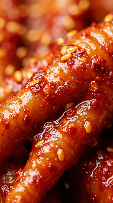 JPG 편집이미지 한식 재료 요리 양념 맛 세척 안주 매움 깨 손질 닭발 매운닭발 편집실사 AI포토 AI콘텐츠 음식 컨셉 식재료 조미료 CG 파일형식