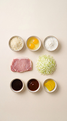 JPG 편집이미지 그릇 한식 재료 탁자 육류 요리 주방 계란 식사 맛 돈가스 준비 양배추 편집실사 AI포토 AI콘텐츠 식기 음식 가구 컨셉 채소 식재료 알 커틀릿 CG 파일형식