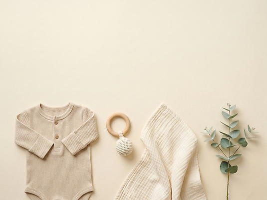 JPG 편집이미지 디자인 옷 패션 백그라운드 가족 자연 나뭇잎 장난감 육아 아기 신생아 출산 천 오브젝트 딸랑이 유아복 스타일 편집실사 AI포토 AI콘텐츠 잎 관계 사람 아기용품 직물 CG 생태계 파일형식