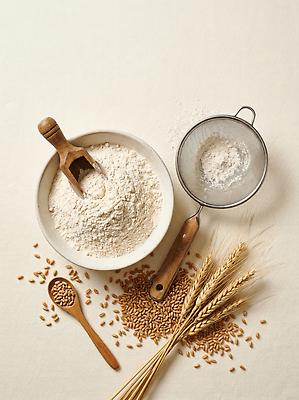 JPG 편집이미지 음식 식재료 재료 곡류 요리 식사 밀 유기농 조리대 밀가루 제빵 Baking 편집실사 AI포토 AI콘텐츠 웰빙 제과제빵 가루 CG 파일형식