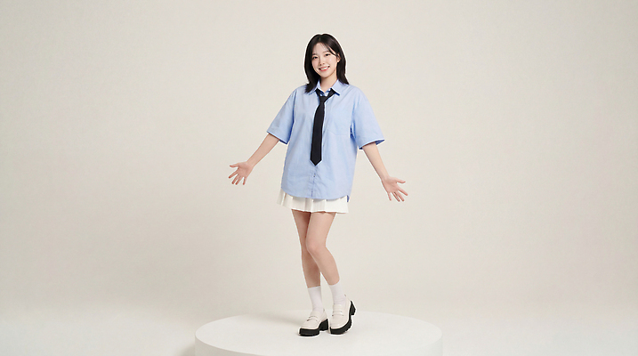 JPG 모델 편집이미지 옷 패션 포즈 백그라운드 신발 셔츠 넥타이 웃음 흰색 의료성형뷰티 스타일 편집실사 AI인물포토 AI콘텐츠 잡화 컬러 상의 표정 CG 파일형식 AI포토