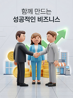 JPG 편집이미지 여자 남자 비즈니스 성공 그래프 협력 금융 사무실 손잡기 동전 성장 목표 전략 편집3D AI컴퓨터그래픽 AI콘텐츠 컨셉 돈 모션 사람 경제 3D 파일형식