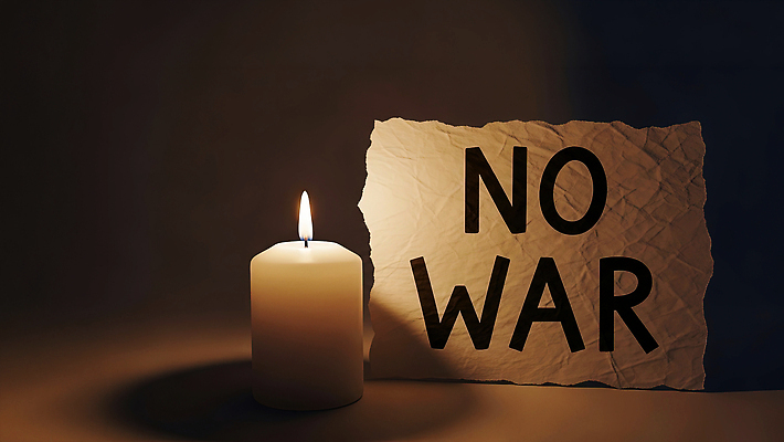 JPG 편집이미지 문자 감정 종이 촛불 빛 평화 방 표현 메시지 전쟁 장면 반대 소통 시위 편집실사 AI포토 AI콘텐츠 컨셉 초 CG 파일형식