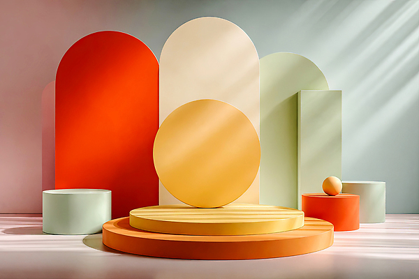 JPG 모양 편집이미지 디자인 컬러 백그라운드 조명 실내 공간 무대 원형 구출 배열 준비 직사각형 포디움 이미지편집 AI컴퓨터그래픽 AI콘텐츠 도형 내부 도움 파일형식