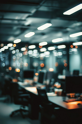 JPG 편집이미지 의자 탁자 회의 조명 빛 컴퓨터 사무실 환경 공간 업무 작업 저녁 집중 직원 야근 편집실사 AI포토 AI콘텐츠 가구 컨셉 비즈니스 전자제품 야간 CG 파일형식