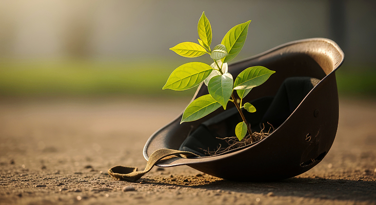 JPG 식물 편집이미지 꽃 농업 자연 생명 햇빛 환경 농사 희망 흙 성장 헬멧 보호장비 땅 전쟁 심기 편집실사 AI포토 AI콘텐츠 감정 산업 모션 태양 장비 CG 생태계 파일형식