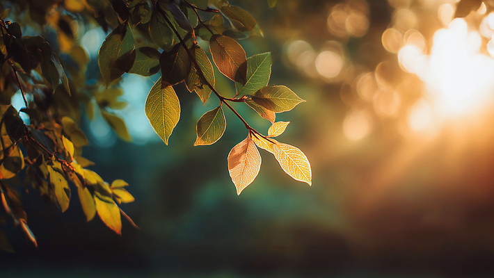JPG 나무 편집이미지 컬러 백그라운드 잎 자연 나뭇잎 풍경 초록색 여름 빛 햇빛 노을 숲 편집실사 AI포토 AI콘텐츠 자연요소 식물 계절 태양 CG 생태계 파일형식