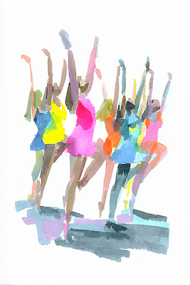 JPG 라이프스타일 옷 여자 실루엣 문화 예술 컬러 포즈 일러스트 모션 협력 사람 운동 헬스 다양 모임 무대 표현 춤 즐거움 리듬 창의성 탄력 국내일러스트 AI일러스트 AI콘텐츠 감정 다수 문화예술 촬영기법 건강 생활 파일형식