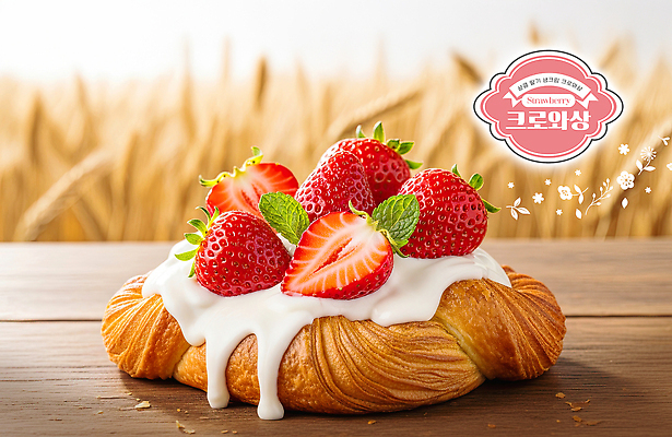 PSD 나무 편집이미지 음식 재료 탁자 딸기 디저트 요리 케이크 빵집 신선 크루아상 크림 생크림 밀밭 페스츄리 맛있는 이미지편집 식물 빵 가구 밭 과일 상점 밀 파일형식