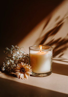 JPG 편집이미지 꽃 꽃다발 촛불 가정 자연 탁자 잔 주택 따뜻함 일상 장식 빛 인테리어 그늘 오브젝트 편집실사 AI포토 AI콘텐츠 식물 식기 디자인 가구 초 건물 라이프 CG 생태계 파일형식