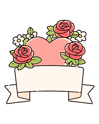 디자인 꽃 리본 예술 컬러 백그라운드 일러스트 아이디어 사랑 장식 장미 라벨 하트 원형 스케치 심볼 그림 심플 뷰티풀 국내일러스트 AI파일 모양 도형 식물 감정 컨셉 프레임 미술 파일형식 벡터