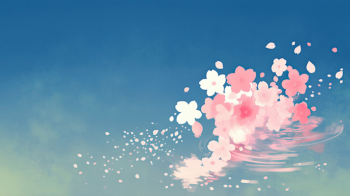 JPG 계절 꽃잎 꽃 컬러 일러스트 자연 하늘 사랑 일상 물 평화 봄 벚꽃 수면 변화 밤 장면 조화 뷰티풀 특별함 국내일러스트 AI일러스트 AI콘텐츠 자연요소 식물 감정 컨셉 라이프 견과류 생태계 파일형식