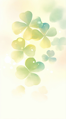 JPG 식물 컬러 백그라운드 일러스트 자연 생명 프레임 빛 성장 기운 네잎클로버 담쟁이덩굴 덩굴 크기 장면 부드러움 조화 흐림 뷰티풀 싱그러움 국내일러스트 AI일러스트 AI콘텐츠 날씨 감각 클로버 생태계 파일형식