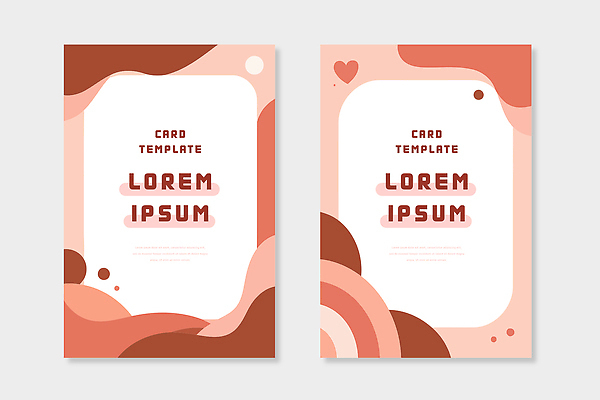 모양 디자인 분홍색 컬러 백그라운드 일러스트 서양음식 그래픽 세트 갈색 인쇄 문서 만들기 나란히 내용 제목 스타일 사용자 국내일러스트 AI파일 음식 모션 파일형식 벡터