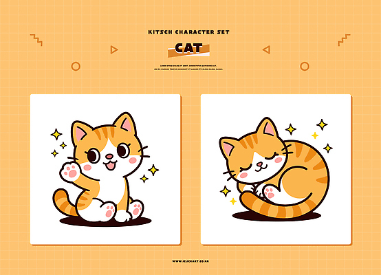 동물 캐릭터 디자인 포즈 일러스트 놀이 털 미소 반려동물 귀여움 고양이 표현 수면 그림 귀 고양이캐릭터 생김새 키치 일러캐릭터 AI파일 동물캐릭터 컨셉 포유류 표정 신체부위 물 파일형식 벡터