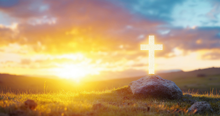 JPG 편집이미지 종교 십자가 자연 하늘 풍경 초원 빛 태양 평화 일몰 기도 영혼 Sunrise 이미지편집 AI컴퓨터그래픽 AI콘텐츠 자연요소 컨셉 노을 생태계 파일형식